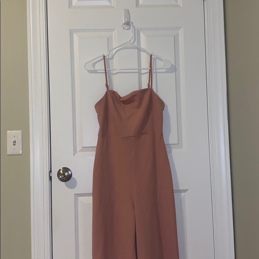 Pink jumpsuit